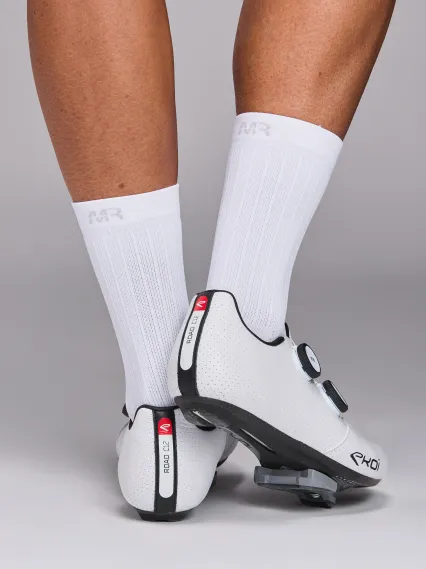 Chaussettes EKOI Racing MARION ROUSSE Blanc Gris