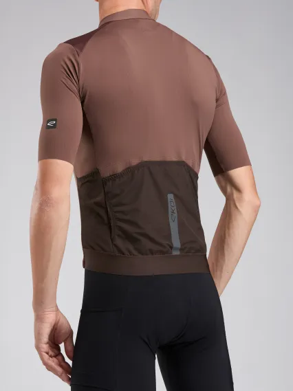 Maillot EKOI Racing CARGO HYDRA+700 Chocolat