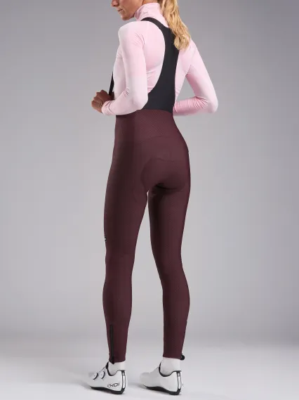 Collant femme Hydrofuge EKOI Perf GEL POWER Bordeaux