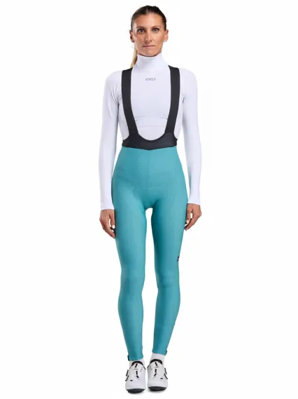 Collant femme Hydrofuge EKOI Perf GEL POWER Vert Azur