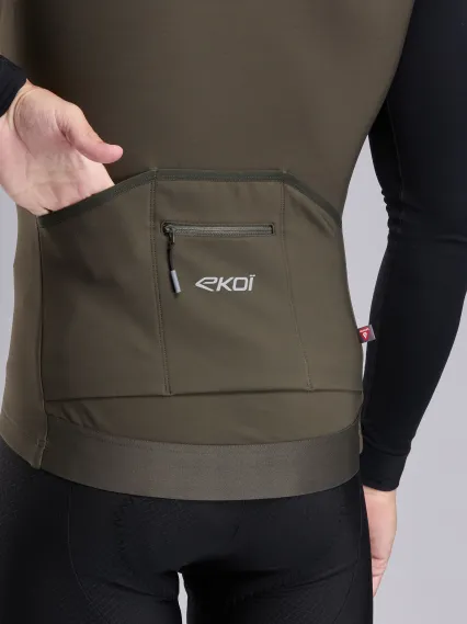 Gilet thermique EKOI Perf ELEGANCE Kaki