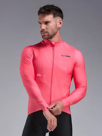 Maillot manches longues EKOI Perf TIE & DYE Corail