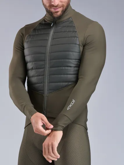 Veste thermique EKOI Perf ELEGANCE Kaki