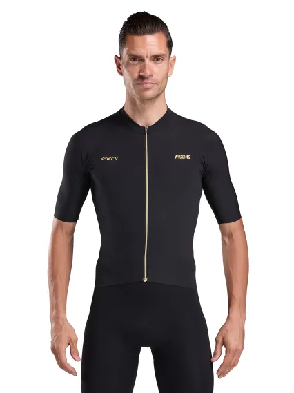 Maillot EKOI Racing BRADLEY WIGGINS Noir