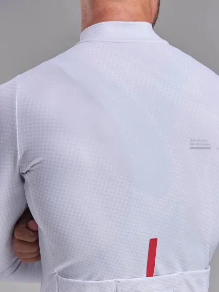 Maillot manches longues EKOI Perf TIE & DYE Blanc