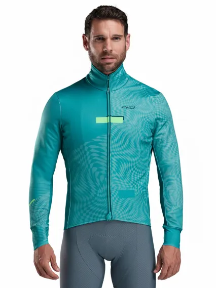 Veste thermique EKOI Perf GRAPHIC Vert Azur