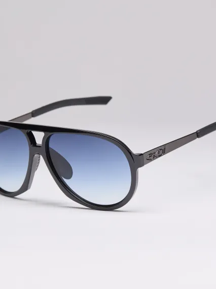Lunettes EKOI Racing LIFESTYLE PILOT Noir Bleu dégradé
