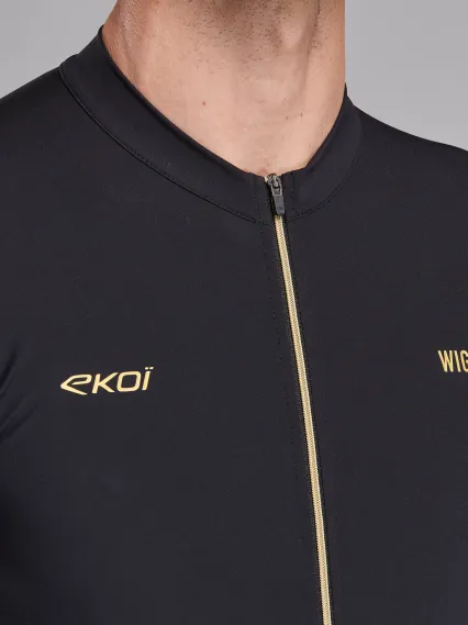 Maillot EKOI Racing BRADLEY WIGGINS Noir