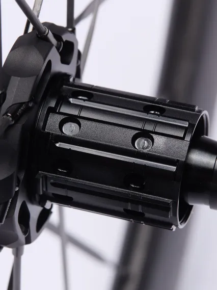 Paire de Roues EKOI Carbone 50mm Full Black Shimano Light