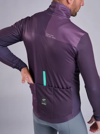 Veste thermique EKOI Perf SHADES Prune