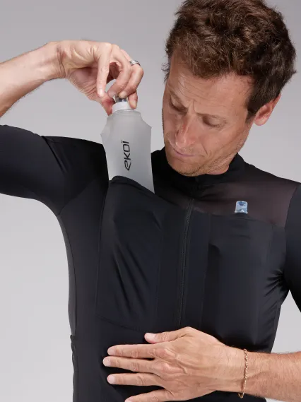 Maillot EKOI Racing CARGO HYDRA+700 BIKINGMAN REFLECTIVE Noir