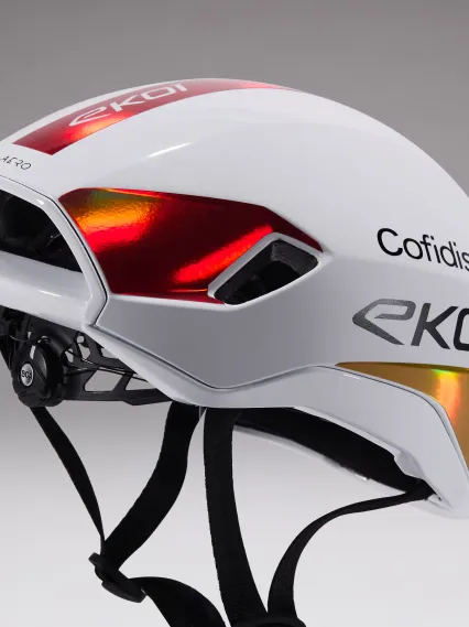 Casque EKOI Racing R-AERO Proteam COFIDIS
