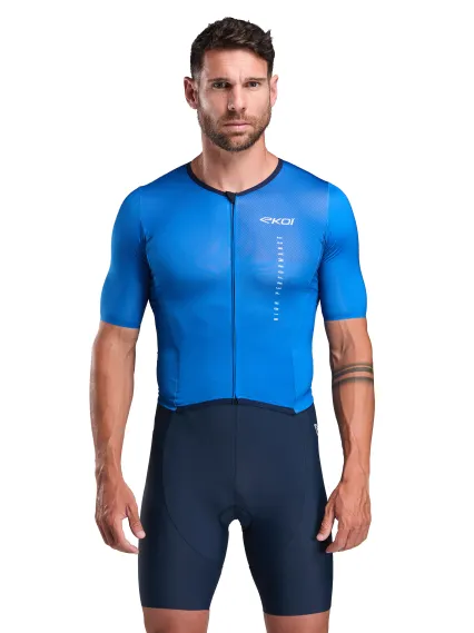 Combinaison triathlon EKOI Perf LINEAR Bleu