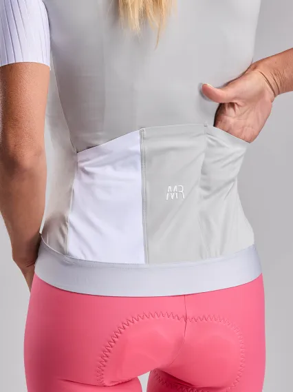 Maillot femme EKOI Racing MARION ROUSSE Gris