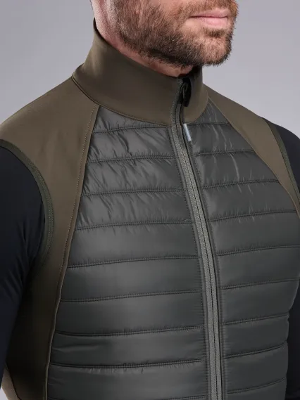 Gilet thermique EKOI Perf ELEGANCE Kaki