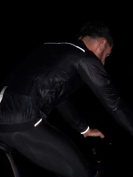 Veste coupe vent EKOI Perf WINDPROOF LIGHT POCKET Noir