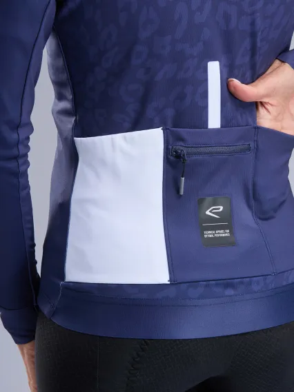 Veste thermique femme EKOI Perf LEO Marine