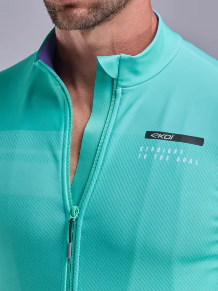 Maillot manches longues EKOI Perf SHADES Aqua