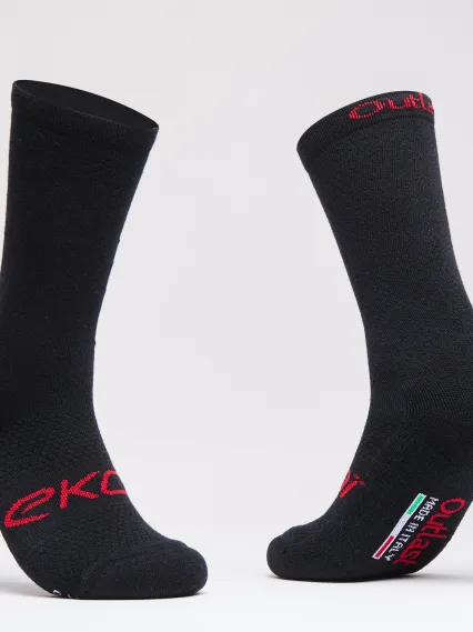 Chaussettes hiver EKOI Racing OUTLAST 20cm Noir