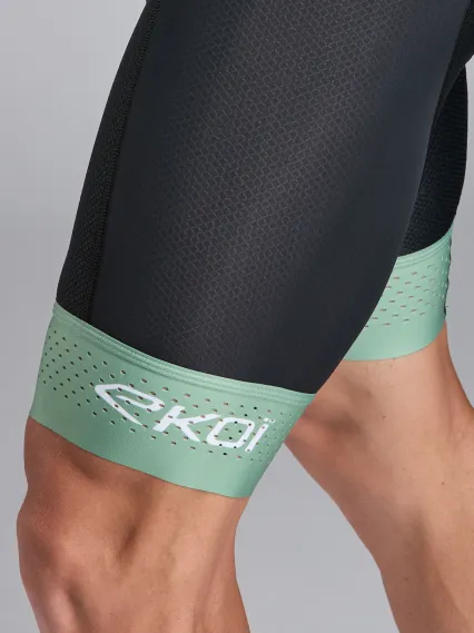 Cuissard EKOI Perf GEL MEMORY Kaki