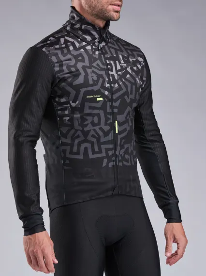 Veste thermique EKOI Perf GRAFFITI Noir
