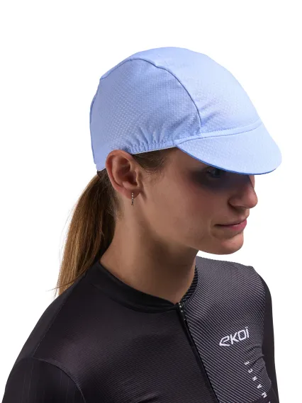 Casquette vélo femme EKOI Perf Azur