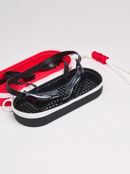 Lunettes de natation EKOI Racing AQUA RACER Silver Mirror SW4