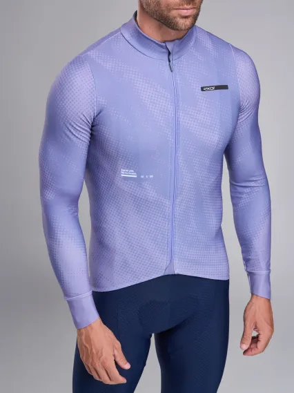 Maillot manches longues EKOI Perf TIE & DYE Violet