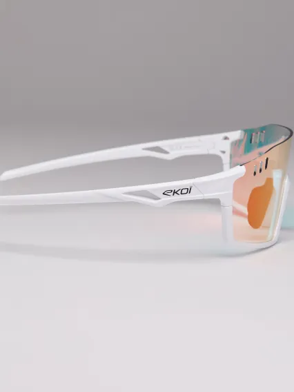 Lunettes EKOI VISION Blanc Ph Rouge Cat1-3
