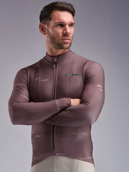 Maillot manches longues EKOI Perf RESILIENCE Marron