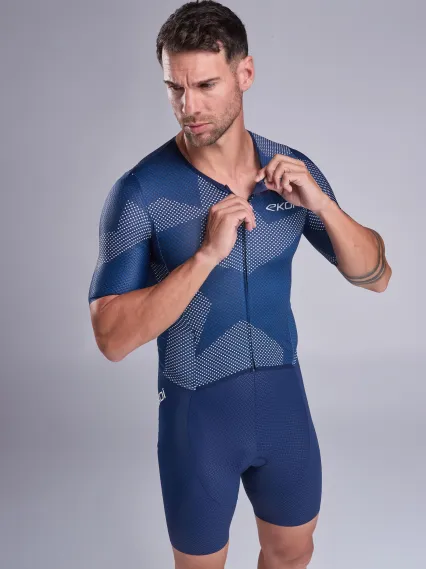 Combinaison Triathlon EKOI Perf STARS Bleu