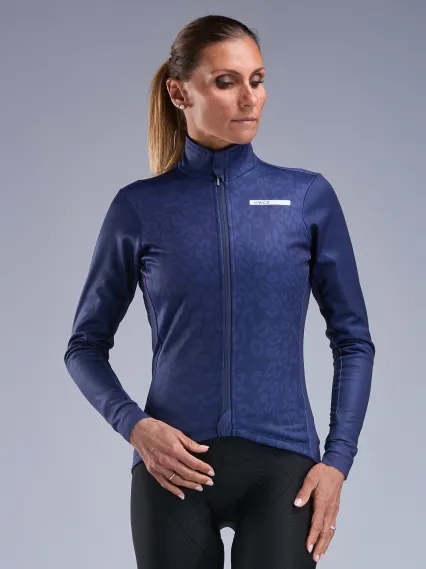Veste thermique femme EKOI Perf LEO Marine