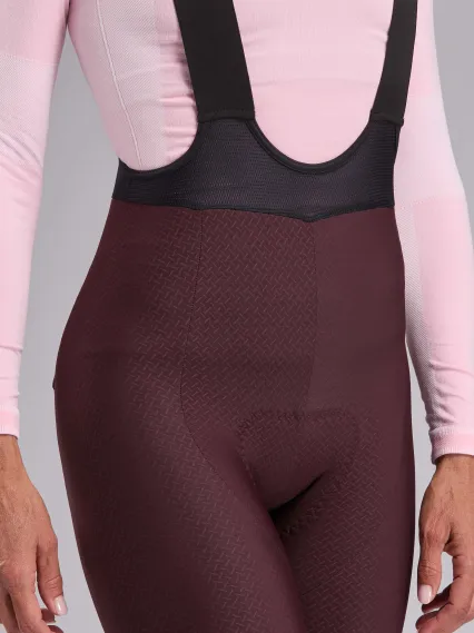 Collant femme Hydrofuge EKOI Perf GEL POWER Bordeaux