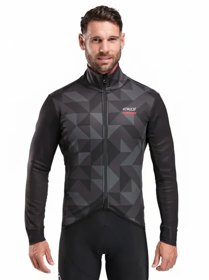 Veste thermique EKOI POLYGONE Noir
