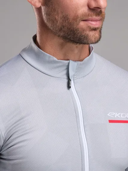 Maillot manches longues EKOI POLYGONE Silver