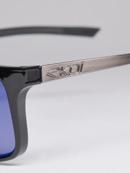 Lunettes EKOI Racing LIFESTYLE CARRES Noir Bleu nuit