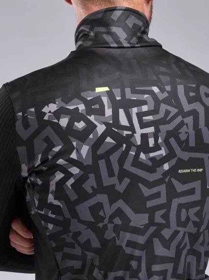 Veste thermique EKOI Perf GRAFFITI Noir