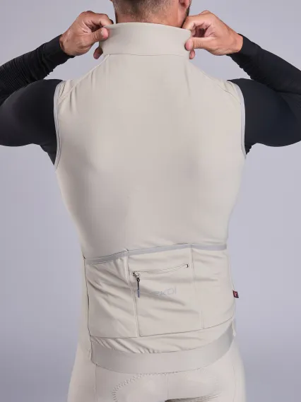 Gilet thermique EKOI Perf ELEGANCE Sable