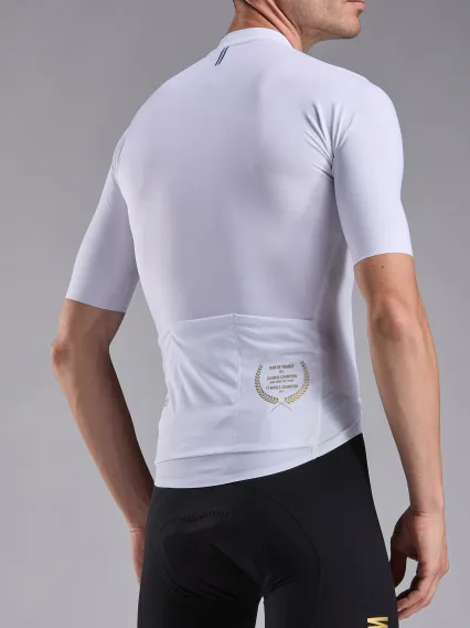 Maillot EKOI Racing BRADLEY WIGGINS Blanc