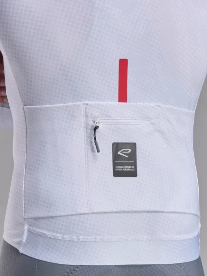 Maillot manches longues EKOI Perf TIE & DYE Blanc