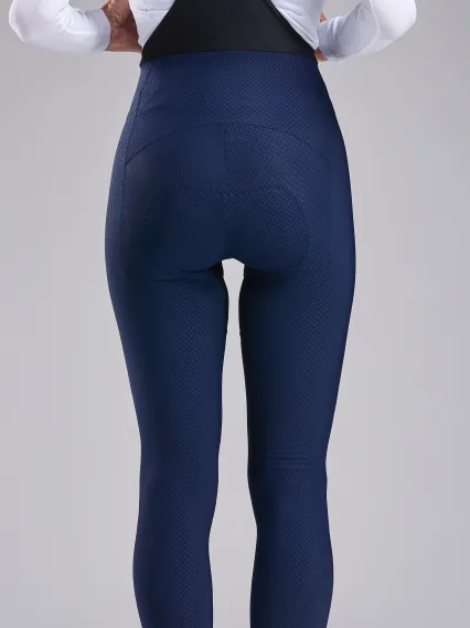 Collant femme Hydrofuge EKOI Perf GEL POWER Marine