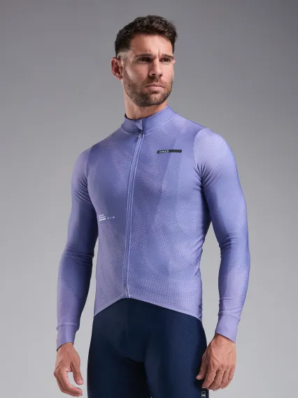 Maillot manches longues EKOI Perf TIE & DYE Violet