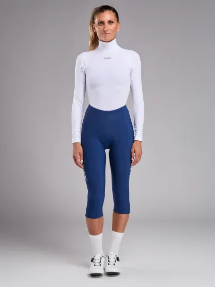 Corsaire femme EKOI CONFORT GEL sans bretelles Bleu