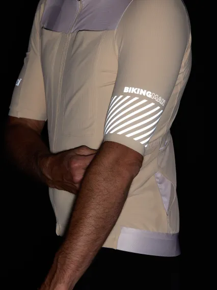 Maillot EKOI Racing CARGO HYDRA+700 BIKINGMAN REFLECTIVE Sable