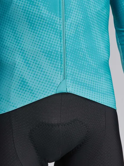 Maillot manches longues EKOI Perf TIE & DYE Vert Azur