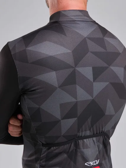 Maillot manches longues EKOI POLYGONE Noir