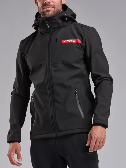 Veste thermique EKOI Perf SOFTSHELL Noir