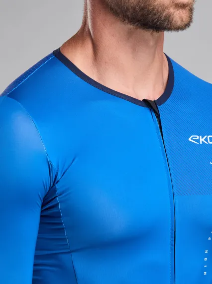 Combinaison triathlon EKOI Perf LINEAR Bleu