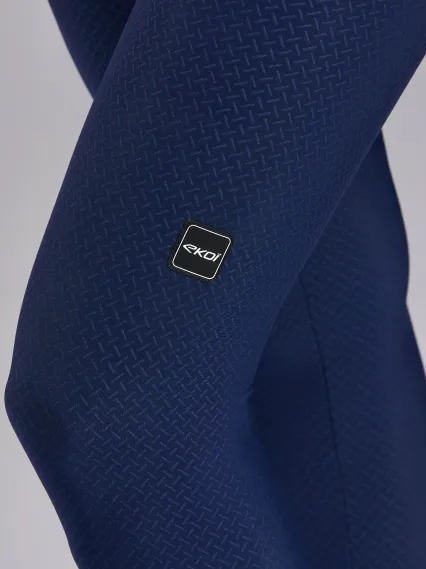 Collant femme Hydrofuge EKOI Perf GEL POWER sans bretelles Marine