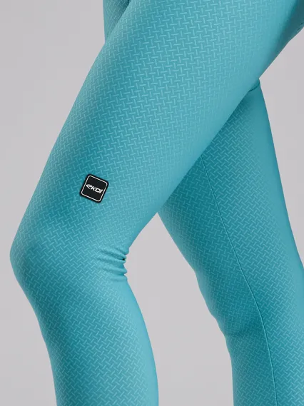 Collant femme Hydrofuge EKOI Perf GEL POWER Vert Azur